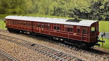 Kernow Model Rail Centre OO gauge GWR steam railmotor No. 93 sound fitted review