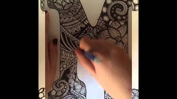 ZenTangle Time Lapse video!