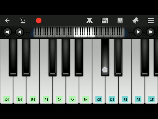 Khairiyat | Chhichhore | Mobile Piano Tutorial