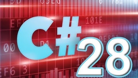 28 C# for Beginners 28 : Simple C# Delegate Example
