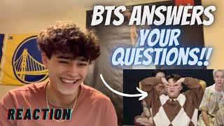BTS Answer the Web's Most Searched Questions | WIRED REACTION!!!