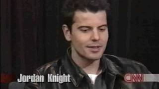 Joey McIntyre / Jordan Knight -  1999 - CNN Entertainment News