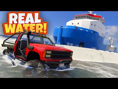 NEW Water Physics Mod CHANGE EVERYTHING in BeamNG Drive!