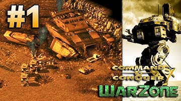 Command & Conquer War Zone (TS Firestorm) - GDI Mission 1 - Recover The Tacitus