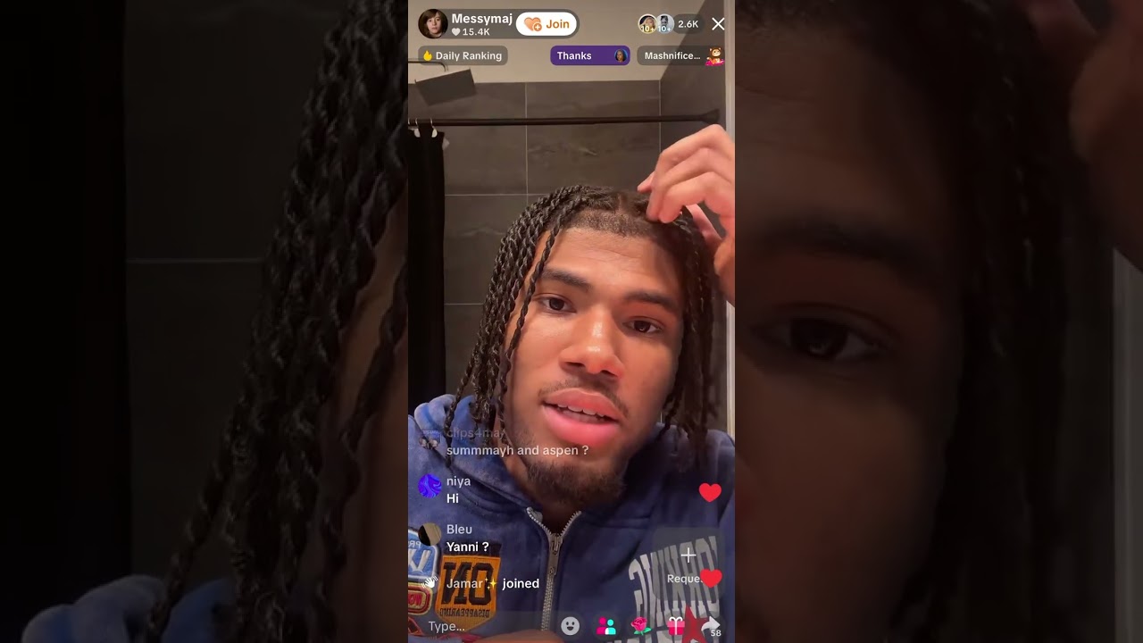 MESSYMAJ TIKTOK LIVE: Maj vents😞💔 "I'm tired of this" .. content house coming?👀🍵👏🏾PT2