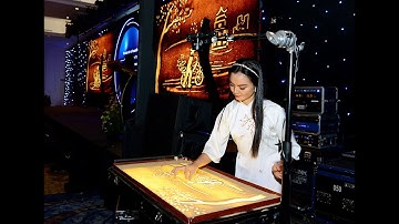 [LIVE VẼ TRANH CÁT] HỘI NGHỊ QUỐC TẾ NGÀNH DA GIÀY LẦN THỨ 41 | TRANH CÁT QUỲNH HOA