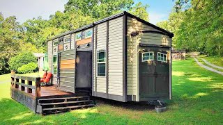 Gorgeous 33ft Luxury Tiny House on Wheels with Slide Outs For Sale | Viet Anh Design Home