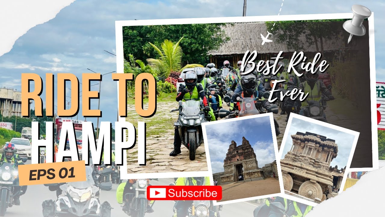 PUNE TO HAMPI BIKE RIDE NON STOP 613+ KM IN 14HRS | EP-01 | Hampi bike ride | Classic 350 | 2025
