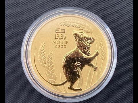 Perth Mint Lunar Series III first coin - mouse