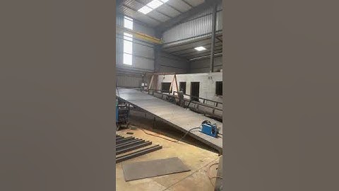 Dock Ramp Manufacturing Under Process - Part 1 JOIST Material Handling Equipment