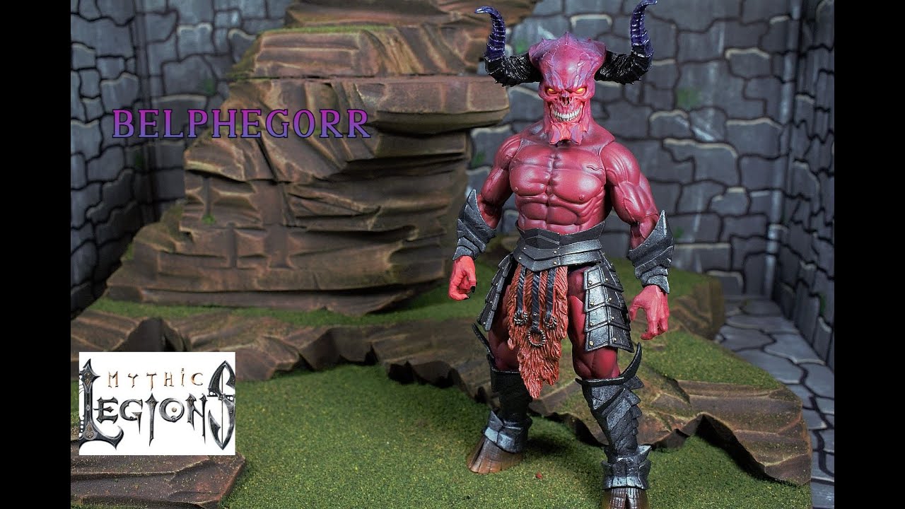 MYTHIC LEGIONS BELPHEGORR Action Figure Review - YouTube