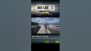 Watch My First Dev Log #indiegame #openworld #unrealengine #blankcanvas #indiegames