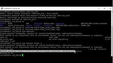How To Configure yum local Repository and yum remote Repository Using httpd or http In RHEL 7