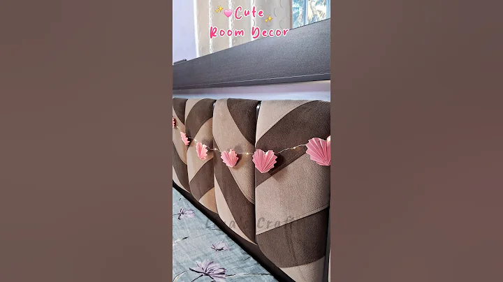 Diy Cute Room Decor Idea | #shorts #diy #roomdecor #homedecor #craft #handmade #lina'scraft