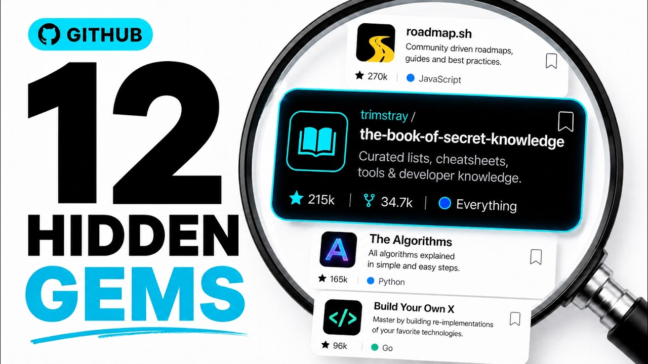 I Found 12 Insanely Useful GitHub Repositories