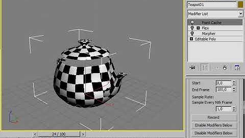 Morpher [3/5] Flex + Point Cache (3ds Max)