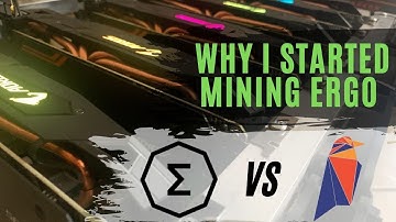 Is ERGO Mining Going To Be The Next ETH for Miners? Why I Switched My Mining Rigs from RVN to ERG!