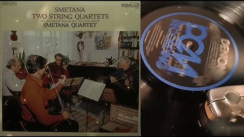 SMETANA—STRING QUARTET No.2 IN D MINOR/Jiří Novák/Lubomir Kostecky/Milan Škampa/Antonin Kohout