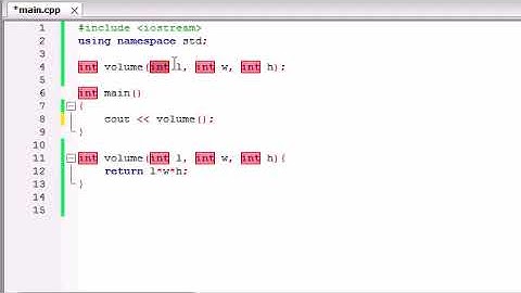 Buckys C++ Programming Tutorials   28   Default Arguments   Parameters