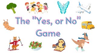 The "Yes, or No" Game🦋 English Vocabulary Learning Game For Kids screenshot 4
