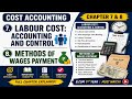 Labour Cost Accounting & Methods of Wages Payment Full Chapter | B.Com Cost Accounting 🔥