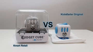 Fidget Cube : Comparison between Original & Retail Version from Kmart Australia