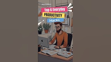Boost Your Productivity: Top 6 Everyday Productivity Hacks | #productivity #shorts