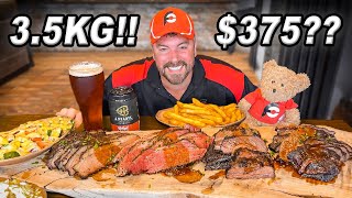 Groups of 68 People Can't Finish Smokey Moo's $375 Mighty BBQ Challenge in Brisbane, Australia!!