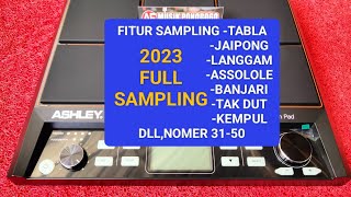 ASHLEY DME-705 TERBARU 2023 SUDAH ADA SAMPLING KENDANGNYA