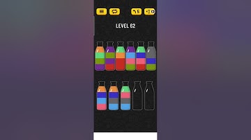 Soda Sort Puzzle level 62 GAMEPLAY WALKTHROUGH | AN GAMES TV