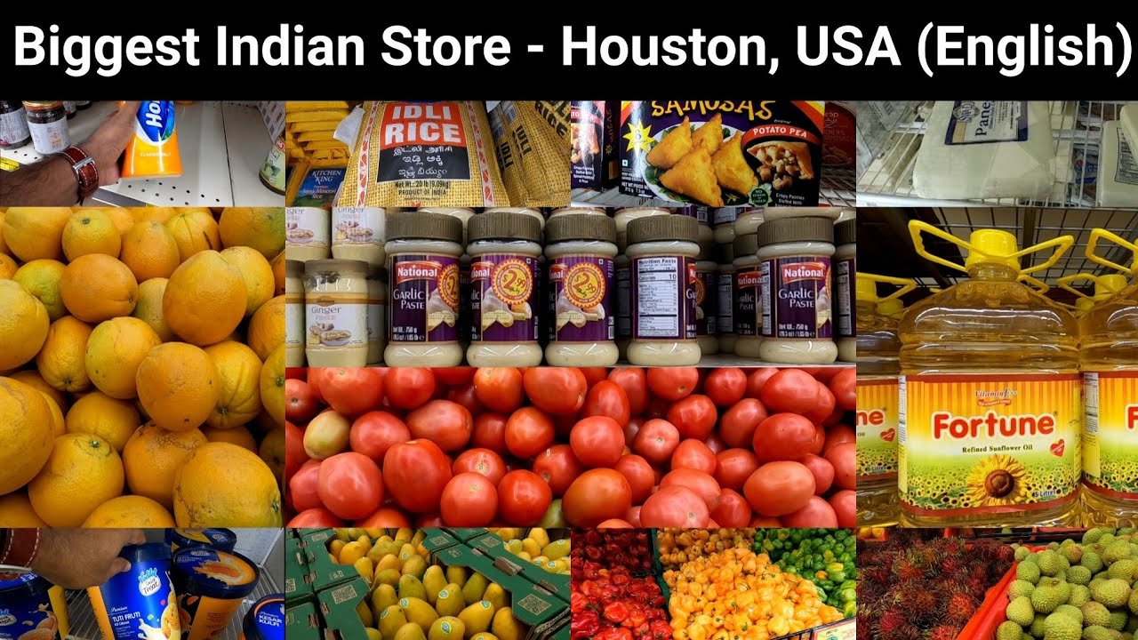 Biggest Indian Grocery Store (English) | America | Houston ...