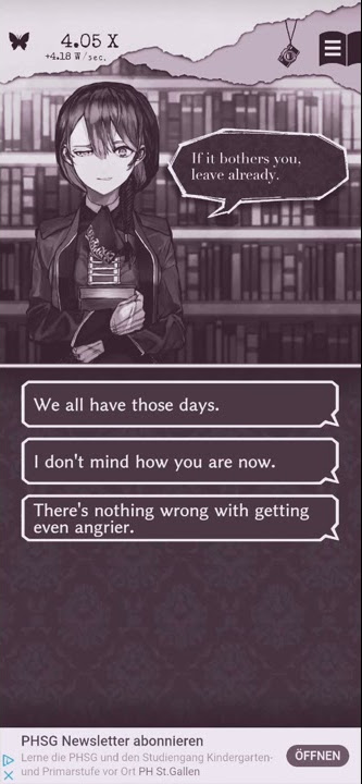 Alter Ego Extra Content: If you let her too long alone