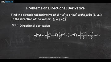 M2 Problems on Gradient and Directional Derivative   Part 2
