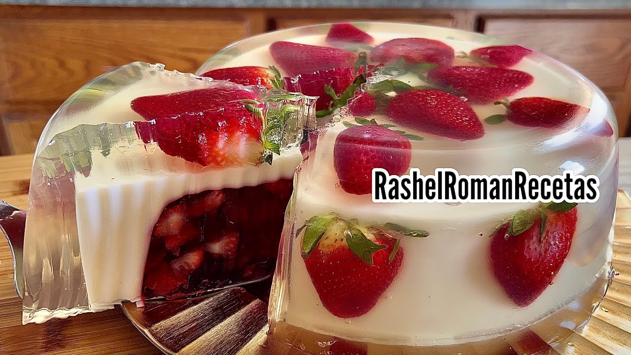 2 Postres con fresa rellenos/sobremesa fácil 🤤