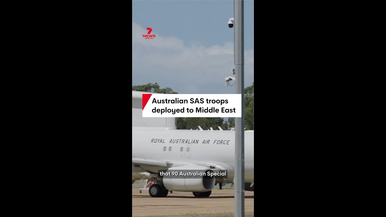 ⁣Australian government has deploys 90 SAS soldiers to the Middle East