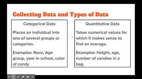AP Stats 1.1 Individuals vs Variables and Categorical vs Quantitative