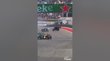 Alonso and Stroll crash #shorts