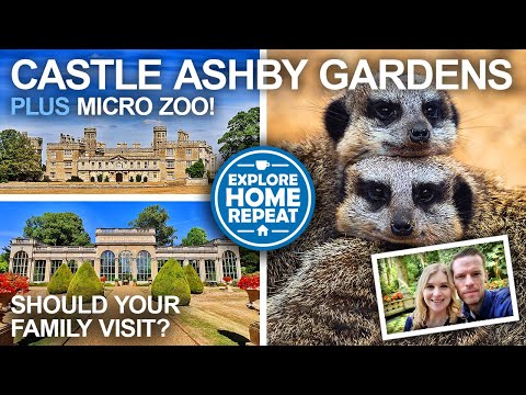 Castle Ashby Gardens & MICRO ZOO! | Day Out Review | Northamptonshire | UK Travel Vlog