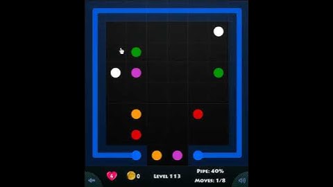 GREEN PACK LEVEL 113 - FLOW GAME ON FACEBOOK Connect the dots