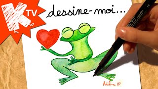 Dessine-moi une grenouille - ( l'Atelier des Z'expressions )