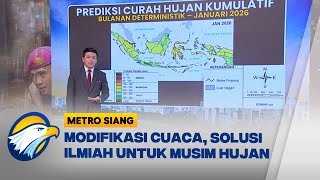 Modifikasi Cuaca: Solusi Ilmiah Hadapi Tantangan Musim Hujan - [Metro Siang]
