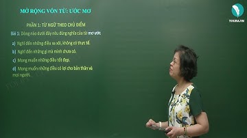 Mở rộng vốn từ: Ước mơ - Luyện từ và câu - Tiếng việt 4