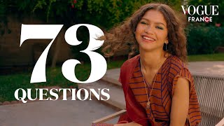 Zendaya (Challengers, Dune) répond à 73 questions | Vogue France