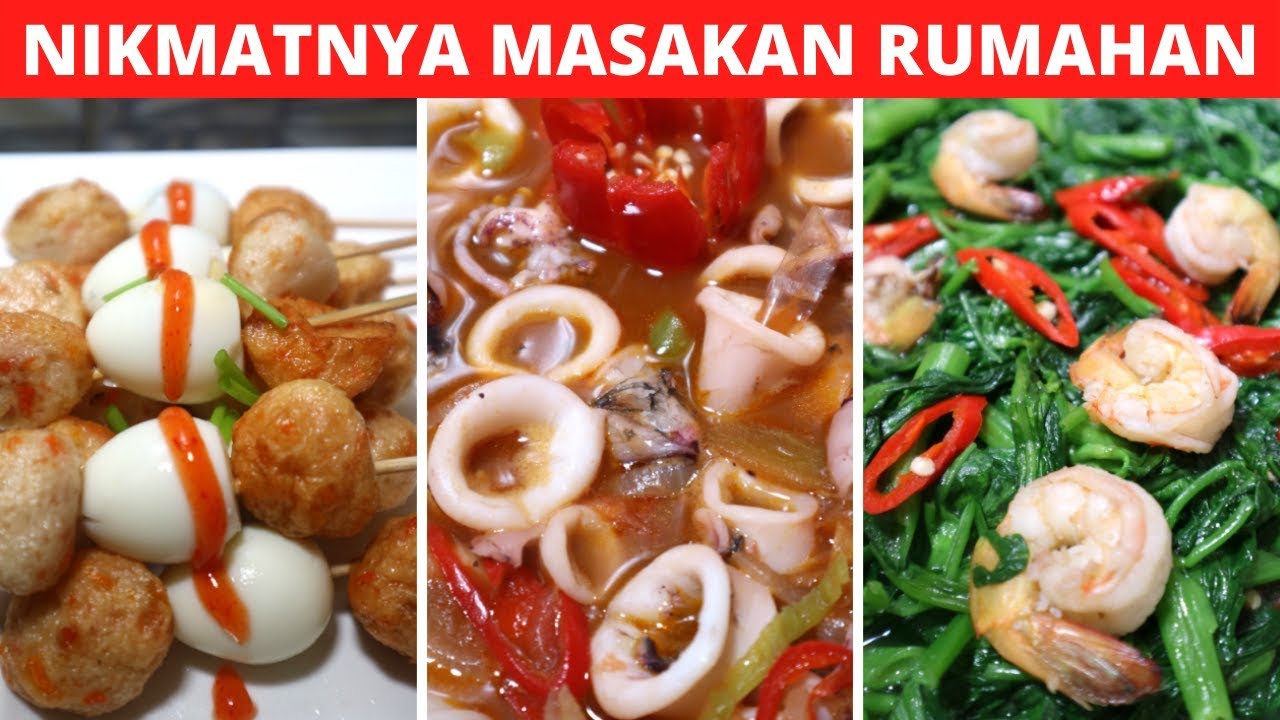 3 MENU IDE MASAKAN SEHARI HARI PART 68 Resep Masakan Indonesia Sehari