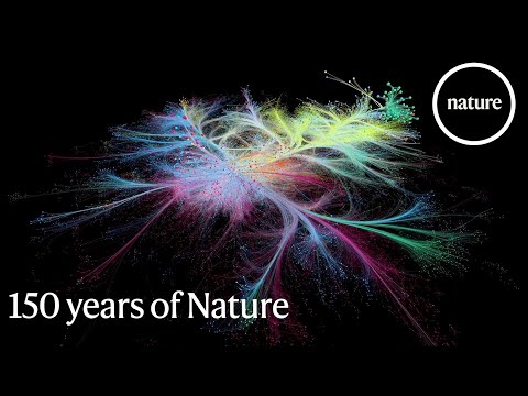 A network of science: 150 years of Nature papers