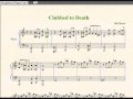 Piano sheet for Clubbed to Death by Rob Dougan