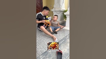 Đứa bé sợ quái vật thế giới brainrot đến nỗi phát khóc #funny #brainrot