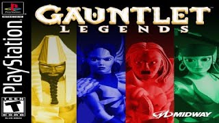 Gauntlet Legends (PS1) Intro AI Upscale 4K Ultra HD