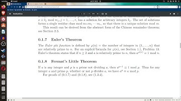 0.1.6 7 8 Chinese Remainder, Euler
