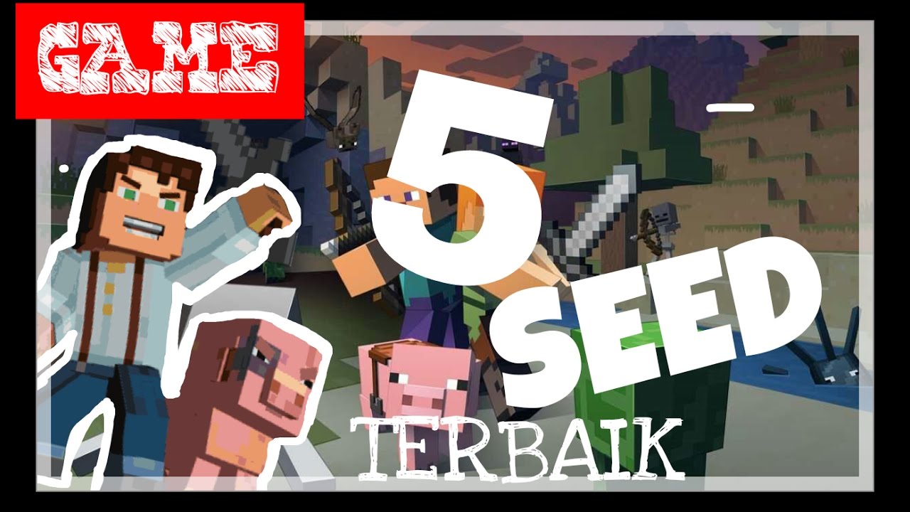 5 seed terbaik Di minecraft - YouTube